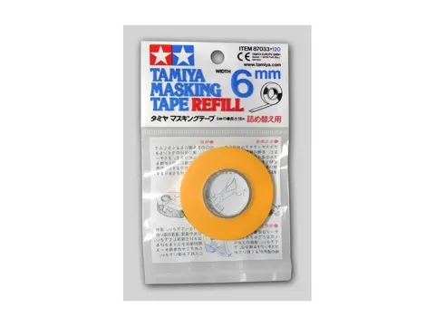 Náhradní náplň maskovací pásky Tamiya 87033 Masking Tape o šířce 6 mm