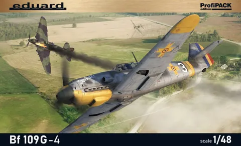 Krabice stavebnice Eduard 82117 ProfiPACK Bf 109G-4 v měřítku 1/48