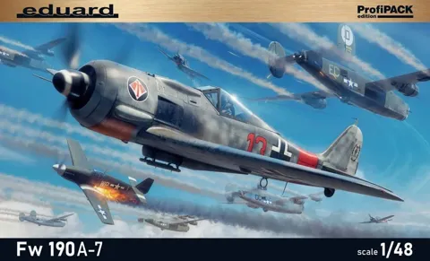 Krabice stavebnice Eduard ProfiPACK 82138 Fw 190A-7 v měřítku 1/48