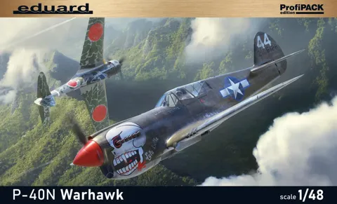 Krabice stavebnice Eduard ProfiPACK 82242 P-40N Warhawk v měřítku 1/48