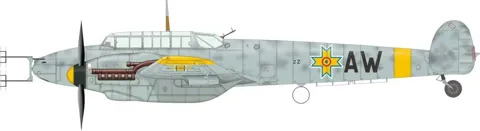 Krabice stavebnice Eduard Weekend Edition 84145 Bf 110F Nachtjäger v měřítku 1/48