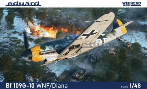 Krabice stavebnice Eduard 84182 Bf 109G-10 WNF/Diana v měřítku 1/48, Weekend Edition