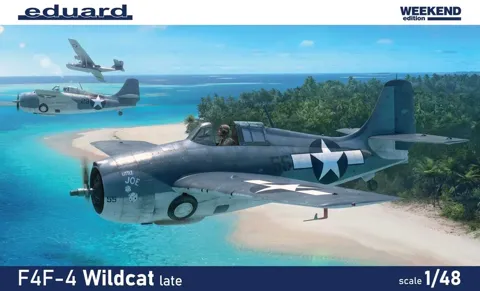 Krabice stavebnice Eduard Weekend 84204 F4F-4 Wildcat pozdní verze v měřítku 1/48
