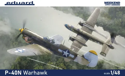 Krabice stavebnice Eduard 84210 P-40N Warhawk 1/48 Weekend Edition