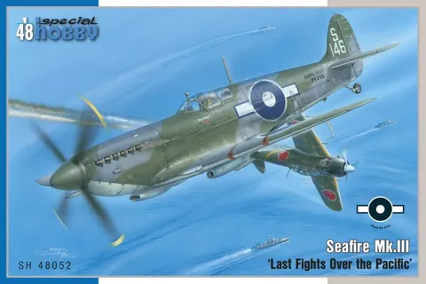 Krabice stavebnice Special Hobby SH48052 Supermarine Seafire Mk.III v měřítku 1/48