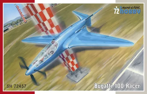 Krabice stavebnice Special Hobby SH72457 Bugatti 100P v měřítku 1/72