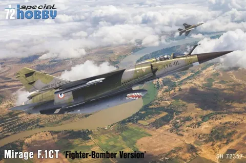 Krabice stavebnice Special Hobby SH72357 Mirage F.1CT v měřítku 1/72