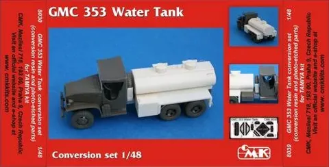 Resinová konverzní sada CMK 8030 GMC CCKW 353 cisterna na vodu 1/48 pro stavebnici Tamiya
