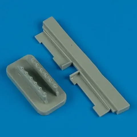 Detailní set výfuků Aires Quickboost QB72274 pro P-51B/C Mustang v měřítku 1/72