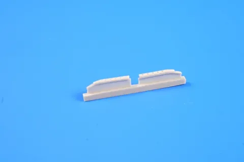 Resinové výfuky CMK Quick & Easy Q72211 pro Bf 109E-7/Trop v měřítku 1/72
