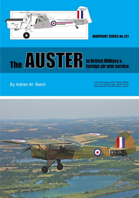 Obálka knihy Guideline Publications Warpaint No. 131 The Auster od Adriana M. Balche