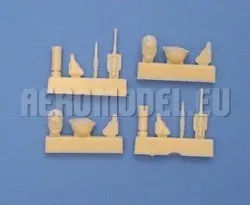 Detailní set Aires F3008 německé příslušenství 2. světové války v měřítku 1/35