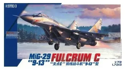 Krabice plastikové stavebnice Great Wall Hobby MiG-29 9-13 Fulcrum C v měřítku 1/72