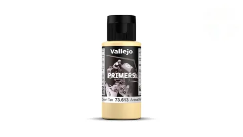 Lahvička základovky Vallejo Surface Primer 73613 pouštní béžová Desert Tan 60 ml