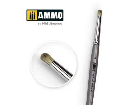 Modelářský štětec AMMO Mig A.MIG-8702 Drybrush Technical Brush velikost 6