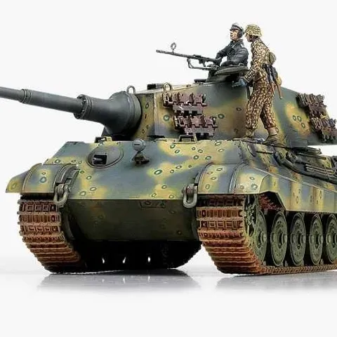 Krabice plastikové stavebnice Academy 13229 německý tank Kingtiger Last Production v měřítku 1/35