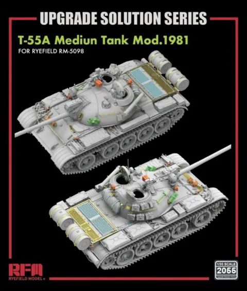 Balení doplňkové sady Rye Field Model RFM2055 pro T-55A v měřítku 1/35