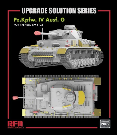 Doplňková sada Rye Field Model RFM2062 Upgrade Solution Series 1/35 pro Pz.Kpfw. IV Ausf. G