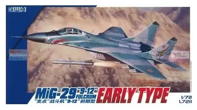 Krabice stavebnice Great Wall Hobby GWHL7211 MiG-29 9-12 Early Type Fulcrum v měřítku 1/72