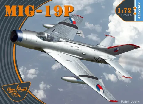 Krabice stavebnice Clear Prop CP72056 MiG-19P v měřítku 1/72