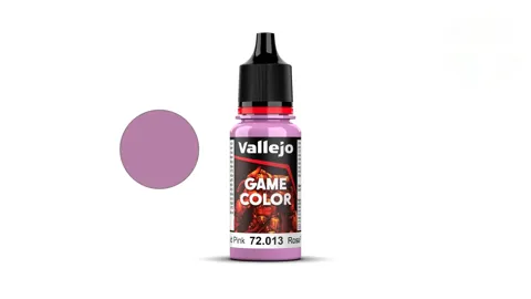 Lahvička akrylové barvy Vallejo Game Color 72013 Squid Pink růžová 18 ml