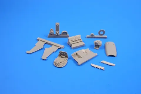 Resinová sada CMK 4324 Spitfire Mk. Vb motor pro Airfix v měřítku 1/48