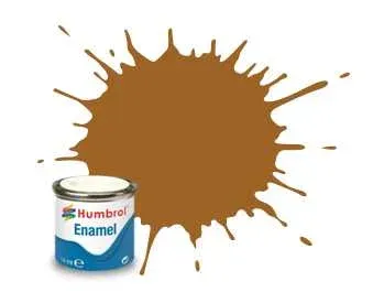 Lahvička emailové barvy Humbrol Enamel AA0134 No 12 měděná metalická 14 ml