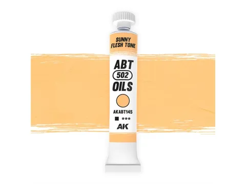 Tuba olejové barvy AK Interactive Oil Paints AKABT145 slunečný pleťový tón 20 ml