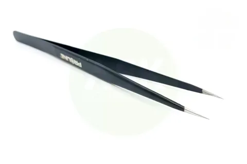 Jemná rovná pinzeta Proline 46981 z nerezové oceli, délka 140 mm