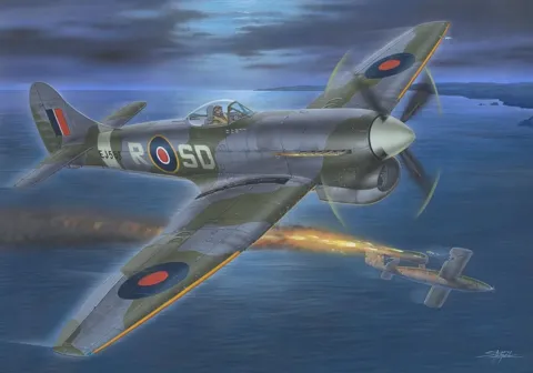 Krabice stavebnice Special Hobby SH32091 Tempest Mk.V Doodle-bug Hunters v měřítku 1/32