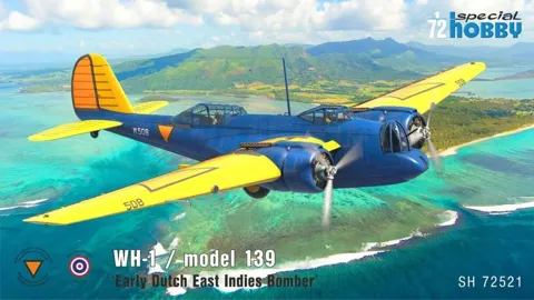 Krabice stavebnice Special Hobby SH72521 WH-1 / Model 139 v měřítku 1/72