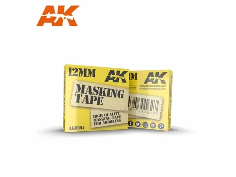 Role maskovací pásky AK Interactive AK8204 o šířce 12 mm pro modelářské maskování