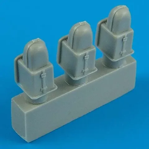 Resinový díl Quickboost by Aires QB72098, vnitřní kryt zbraňového prostoru Bf 109G v měřítku 1/72