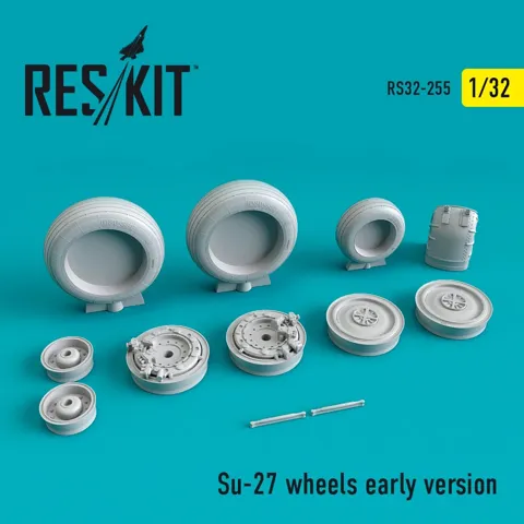 Reskit RS32-0255 sada kol pro Su-27 raná verze v měřítku 1/32