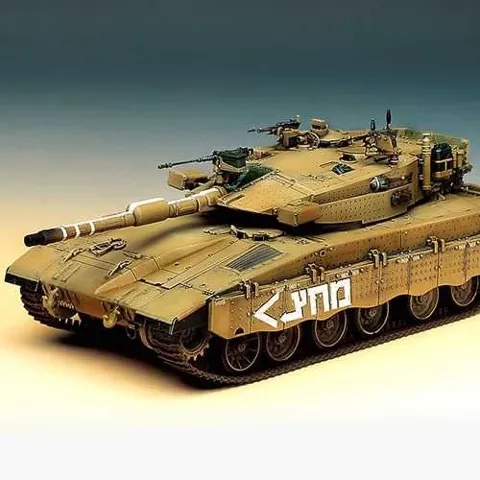 Krabice plastikové stavebnice Academy 13267 IDF Merkava Mk.III v měřítku 1/35