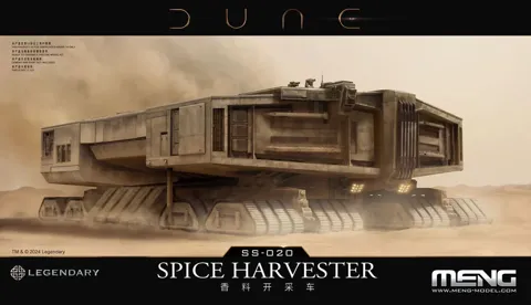 Plastiková stavebnice Meng SS-020 Dune Spice Harvester v měřítku 1/500