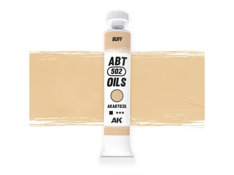 Tuba olejové barvy AK Interactive Oil Paints AKABT035 pískově béžová Buff 20 ml