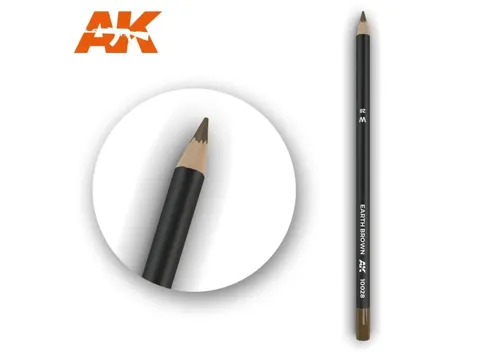 Patinovací tužka AK Interactive AK10028 Weathering Pencil zemitá hnědá, délka 17 cm