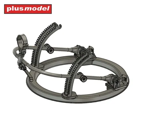 Plus Model AL3031 střeliště pro kulomet Lewis v měřítku 1/32, doplněk pro modely letadel