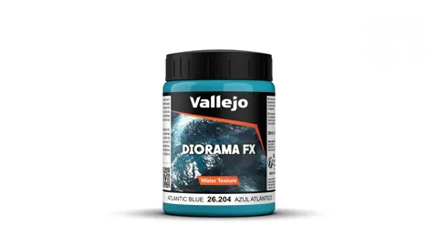 Kelímek Vallejo Diorama FX 26204 vodní textura atlantská modrá 200 ml