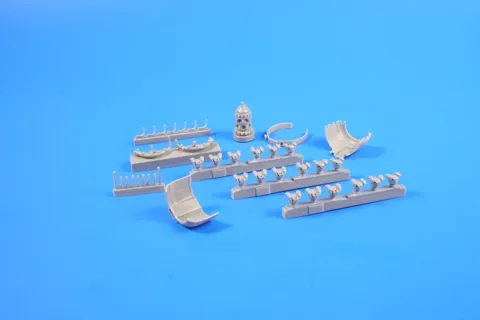 Resinová motorová sada CMK 4321 A6M2-N Rufe pro Hasegawa v měřítku 1/48