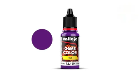 Kapátková lahvička Vallejo Game Color 72159 fluorescenční fialová 18 ml