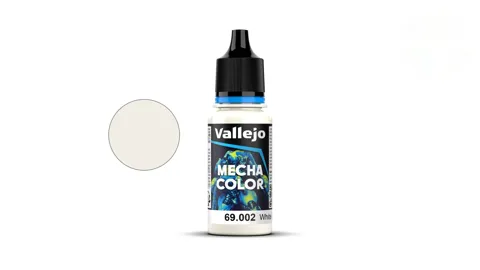 Lahvička akrylové barvy Vallejo Mecha Color 69002 White Grey bílošedá 18 ml