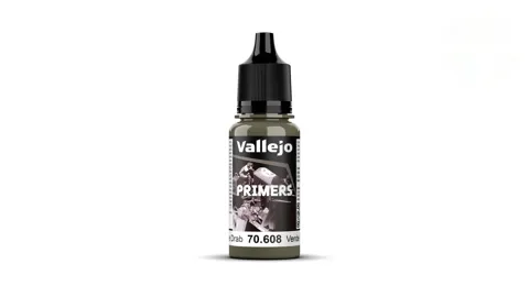 Lahvička základové barvy Vallejo Surface Primer 70608 U.S. Olive Drab 18 ml