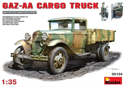 MiniArt 35124 GAZ-AA nákladní automobil (1/35)