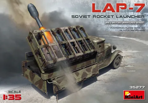 MiniArt 35277 sovětský raketomet LAP-7 (1/35)