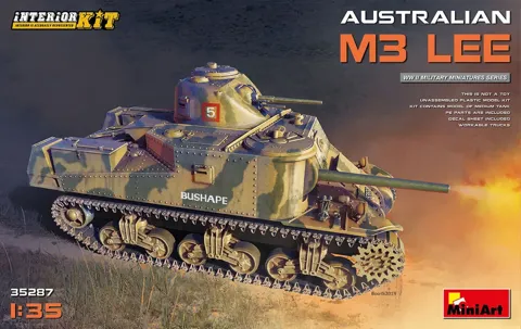 MiniArt 35287 australský M3 Lee s interiérem (1/35)