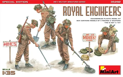 MiniArt 35292 Royal Engineers Special Edition – britští ženisté (1/35)