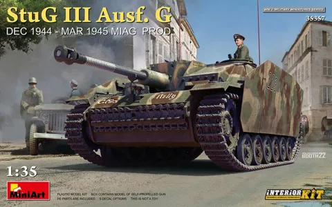 MiniArt 35357 StuG III Ausf. G MIAG prosinec 1944 – březen 1945, Interior Kit (1/35)
