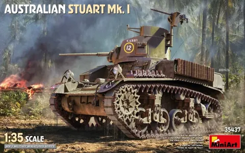 MiniArt 35437 australský lehký tank Stuart Mk. I (1/35)